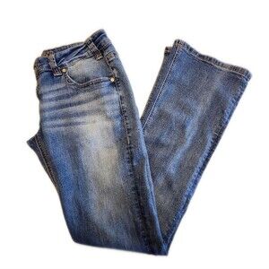 Rock And Roll Denim Rival Low Rise Bootcut Jeans 30x34
